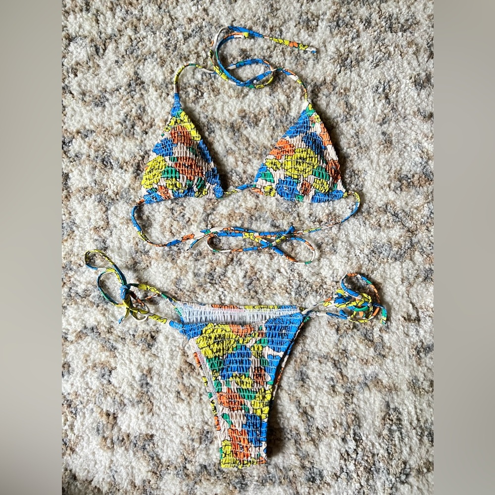 Colorful bikini